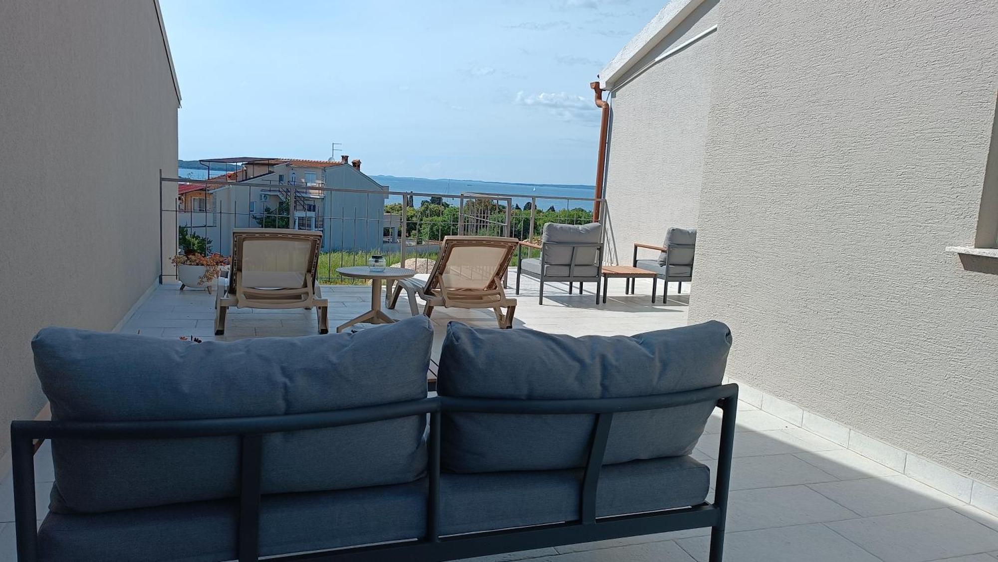 Caramel Comforts With Sea View In Stinjan Only 300 Meters From The Beach Pula Eksteriør billede